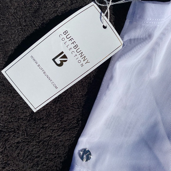 NWT Buffbunny Large White Crop Top - Picture 4 of 4